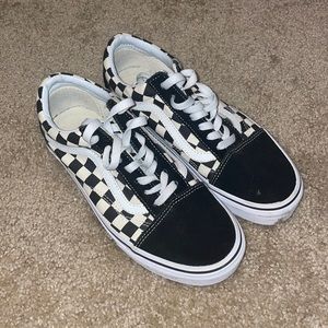 Checkered Old Skool Vans